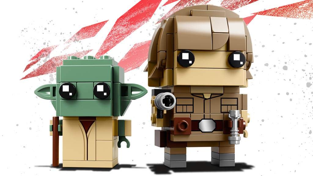 LEGO BrickHeadz Luke Skywalker & Yoda 41627
