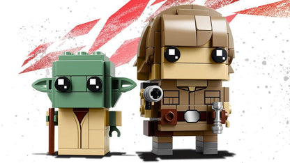 LEGO BrickHeadz Luke Skywalker & Yoda 41627