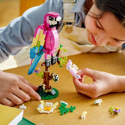 LEGO® Creator Exotischer pinkfarbener Papagei 31144