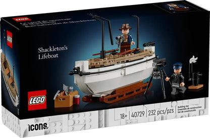 LEGO Icons Shackelton's Lifeboat 40729