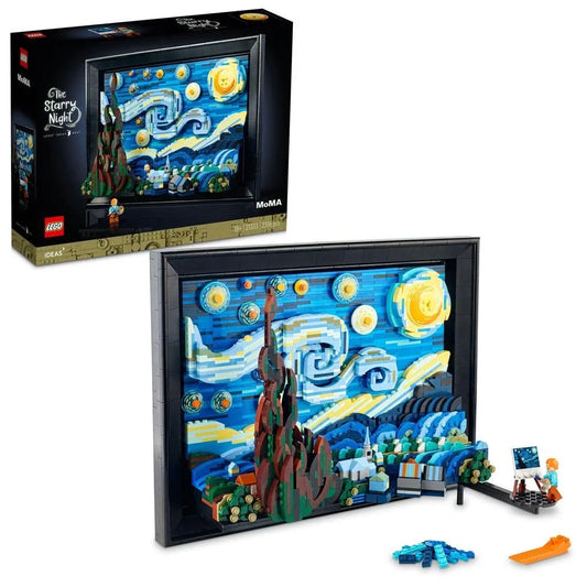LEGO Ideas Vincent van Gogh - The Starry Night 21333 with packaging