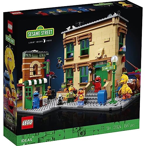 Lego Ideas 123 Sesame Street 21324