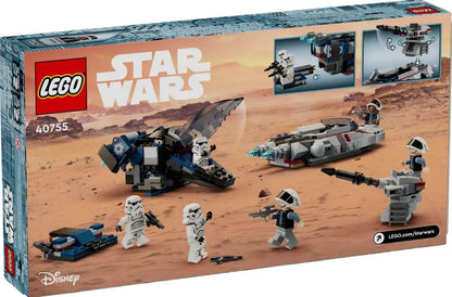 LEGO Star Wars Imperial Dropship vs. Rebel Scout Speeder 40755
