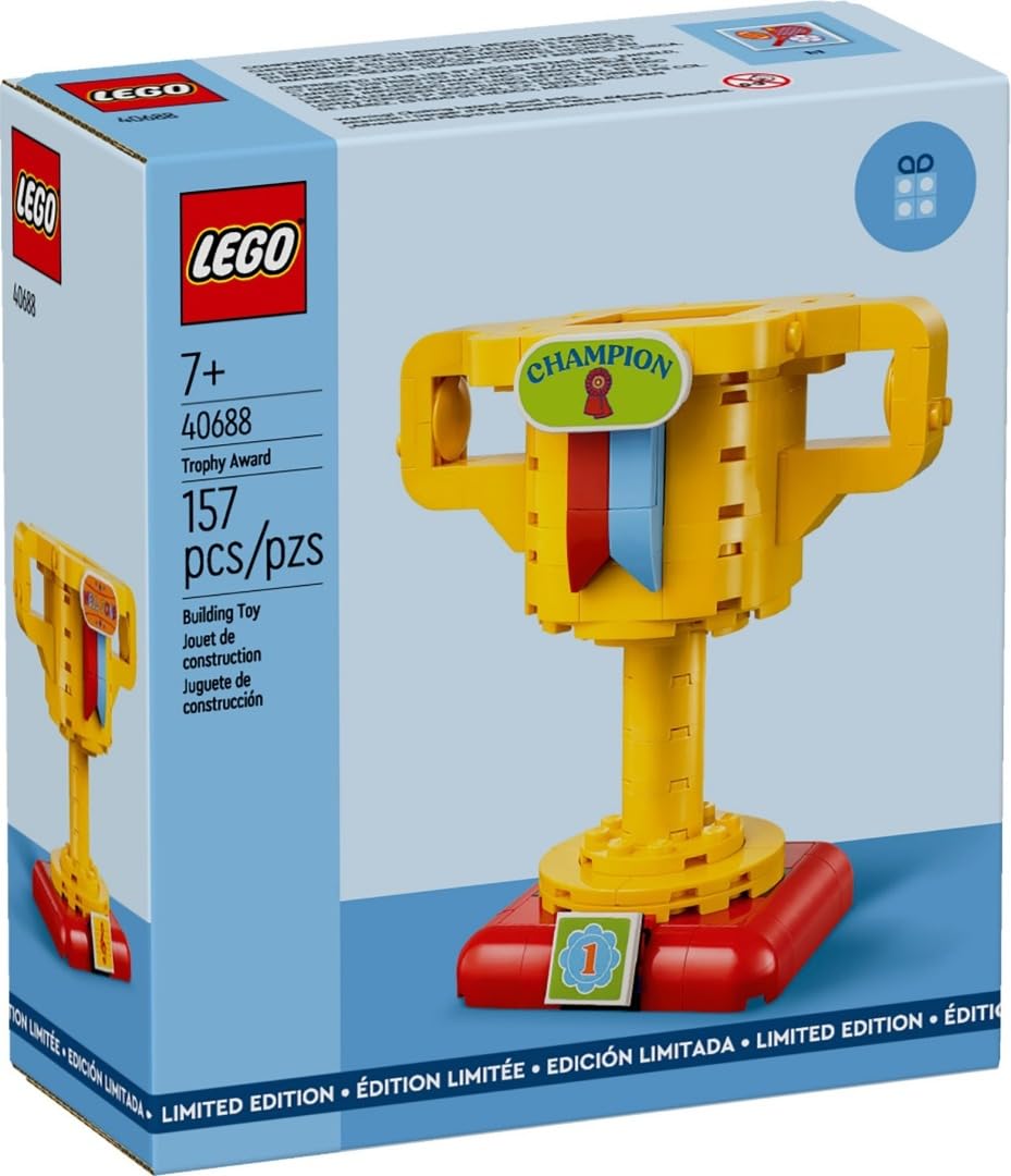 LEGO Buildable & Customizable Trophy Award 40688