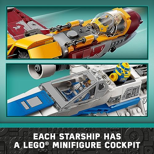 LEGO® Star Wars: Ahsoka New Republic E-Wing vs. Shin Hati Starfighter 75364