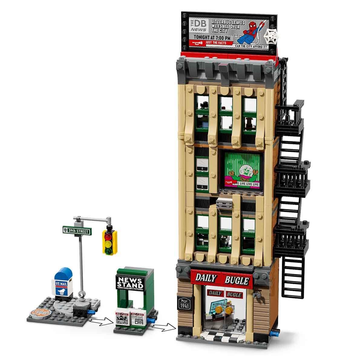 LEGO® ǀ Marvel Spider-Man vs. Mysterio: The Daily Bugle 76342