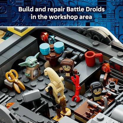LEGO® Star Wars: The Mandalorian and Grogu™ Anzellan Starship 75445