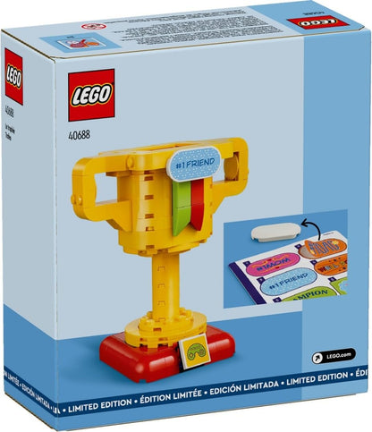 LEGO Buildable & Customizable Trophy Award 40688