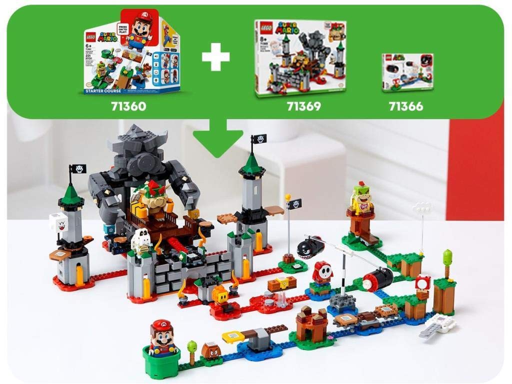 LEGO Super Mario Bowser’s Castle Boss Battle Expansion Set 71369