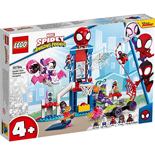 LEGO® Super Heroes Marvel Spidey and His Amazing Friends Spider-Man Webquarters Hangout 10784