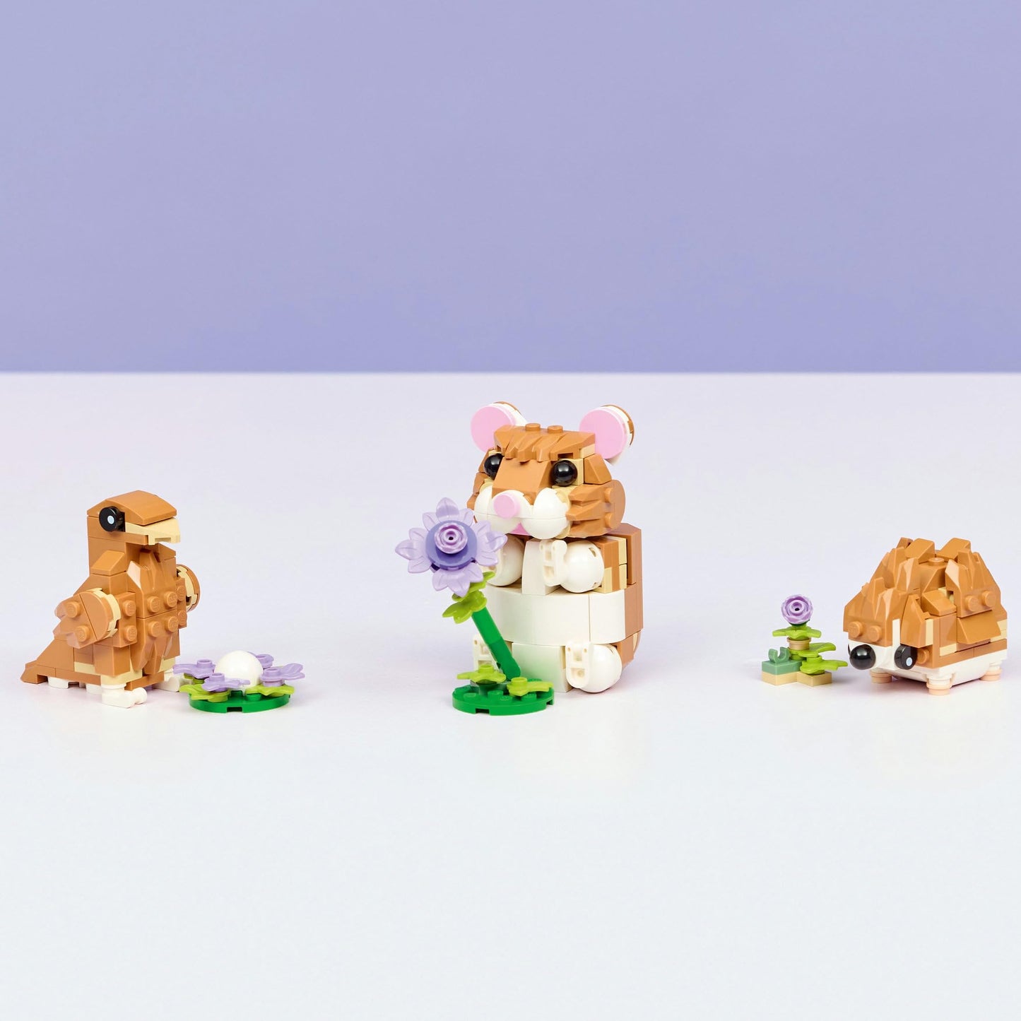LEGO Creator 3 in 1 Cute Hamster with a Flower 31376