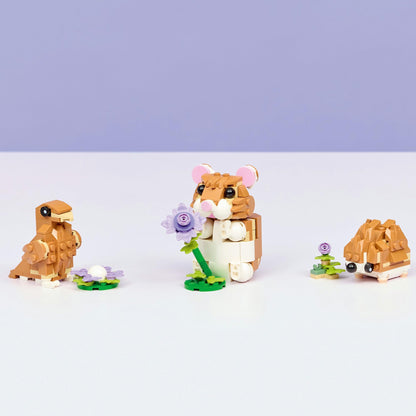 LEGO Creator 3 in 1 Cute Hamster with a Flower 31376