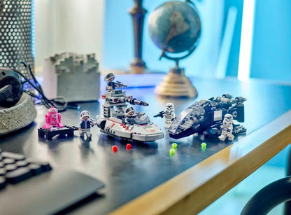 LEGO Star Wars Imperial Dropship vs. Rebel Scout Speeder 40755