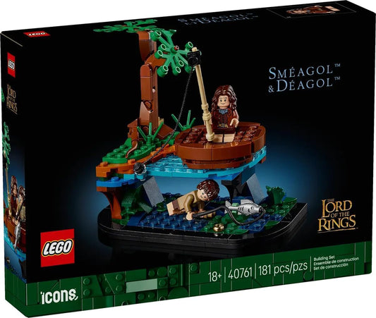 LEGO Icons The Lord of The Rings: Sméagol & Déagol 40761