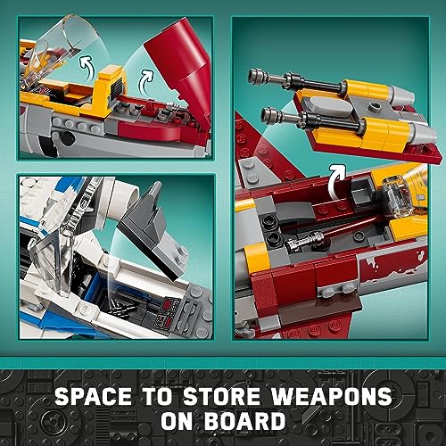 LEGO® Star Wars: Ahsoka New Republic E-Wing vs. Shin Hati Starfighter 75364