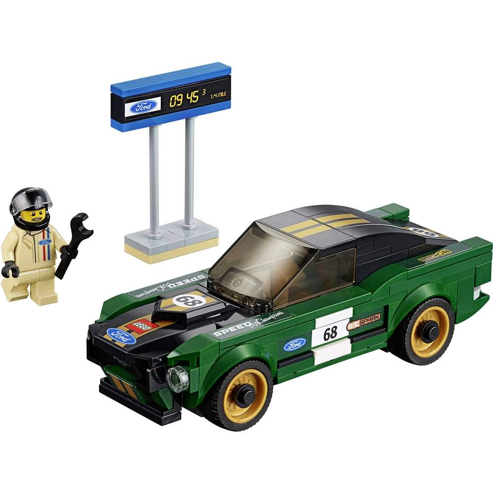 LEGO Speed Champions 1968 Ford Mustang Fastback 75884 Playset Toy