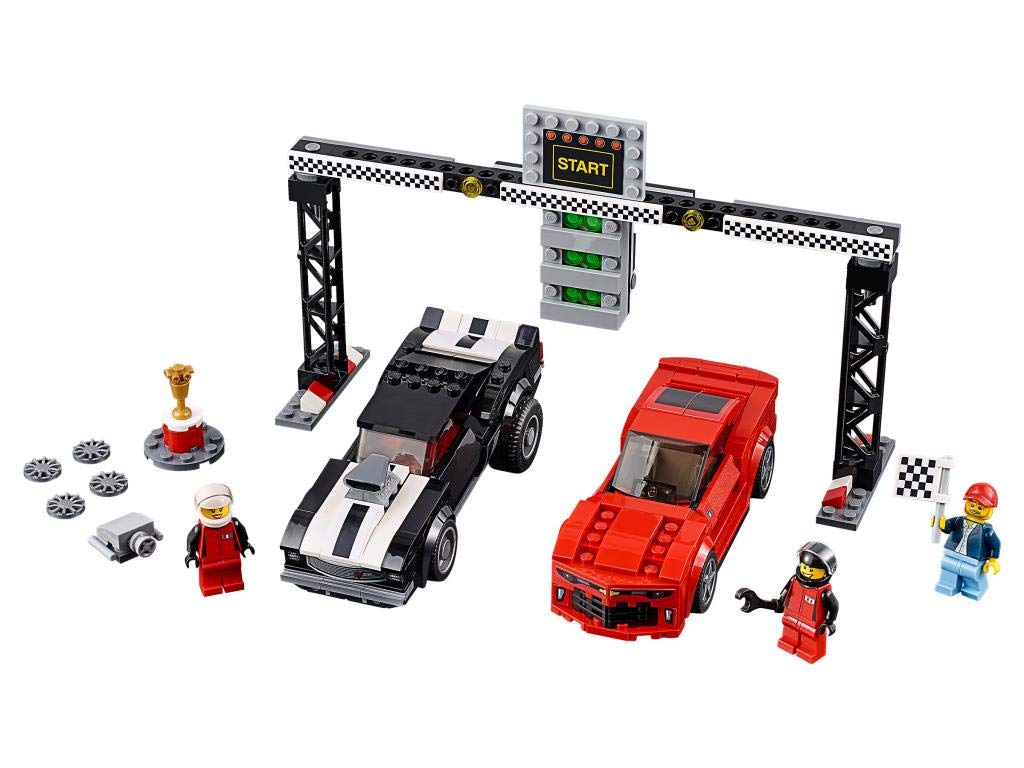 LEGO Speed Champions Chevrolet Camaro Drag Race 75874