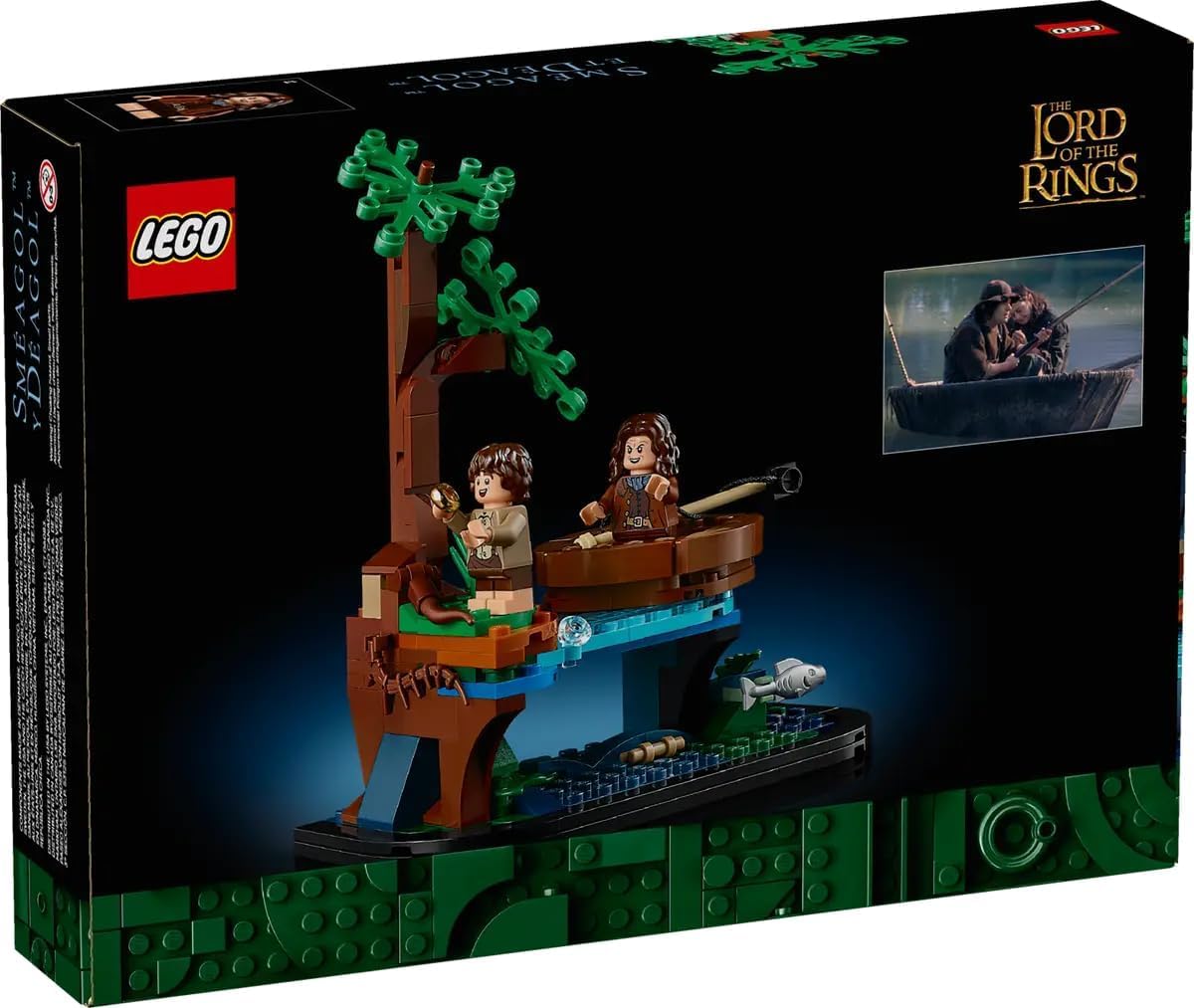 LEGO Icons The Lord of The Rings: Sméagol & Déagol 40761