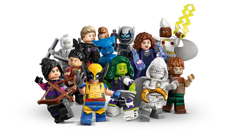 LEGO® Minifigures Marvel Series 2 71039 features 1 of 12 Marvel characters in each box