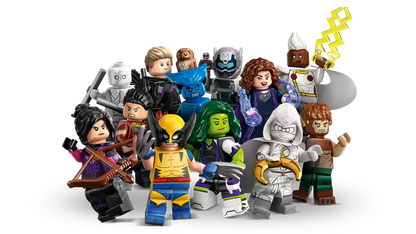 LEGO® Minifigures Marvel Series 2 71039 features 1 of 12 Marvel characters in each box