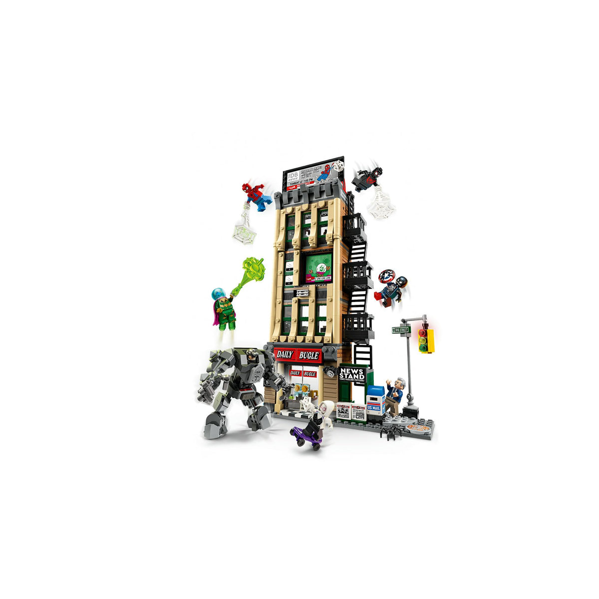 LEGO® ǀ Marvel Spider-Man vs. Mysterio: The Daily Bugle 76342