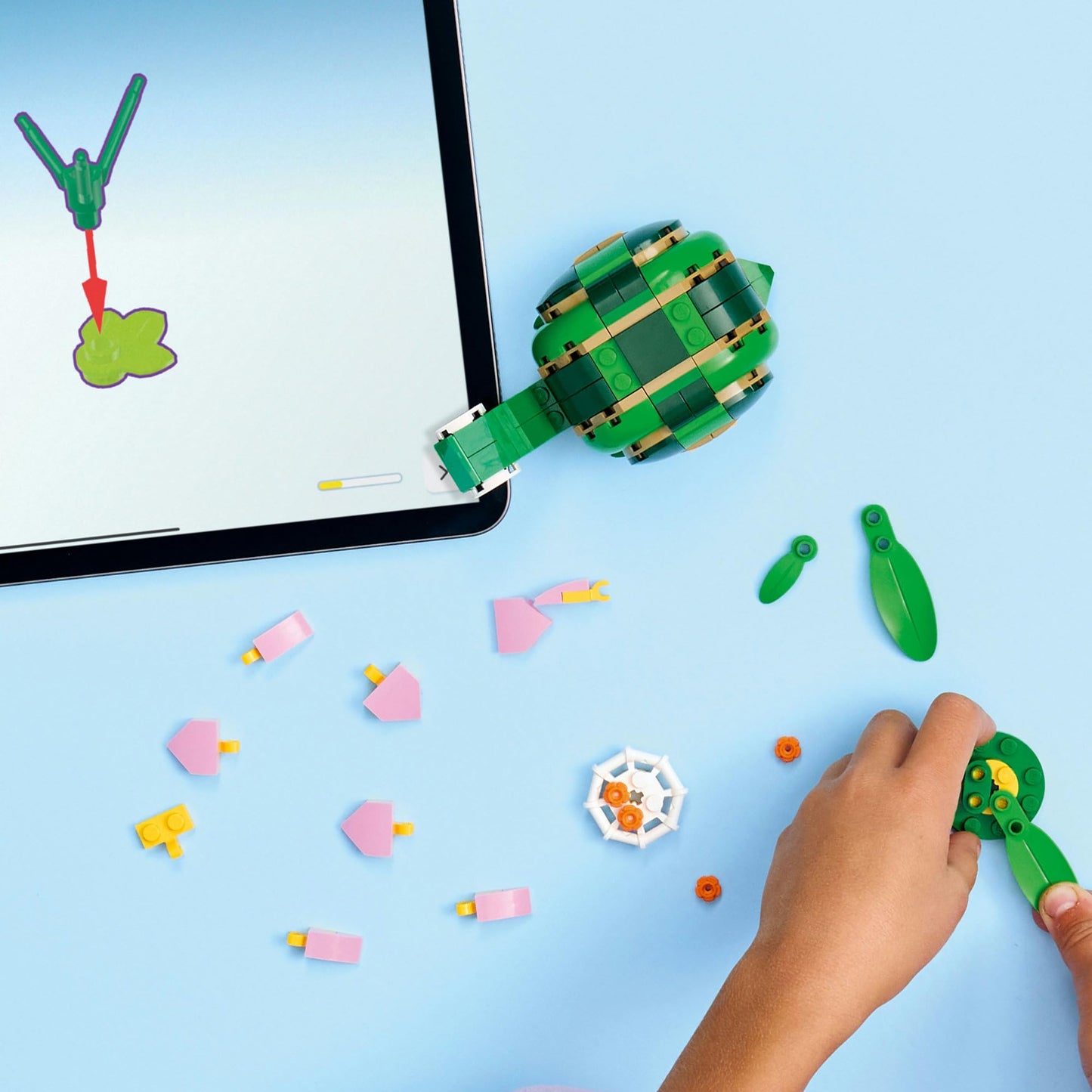 LEGO Creator 3 in 1 Turtle with a Water Lily Flower 31377