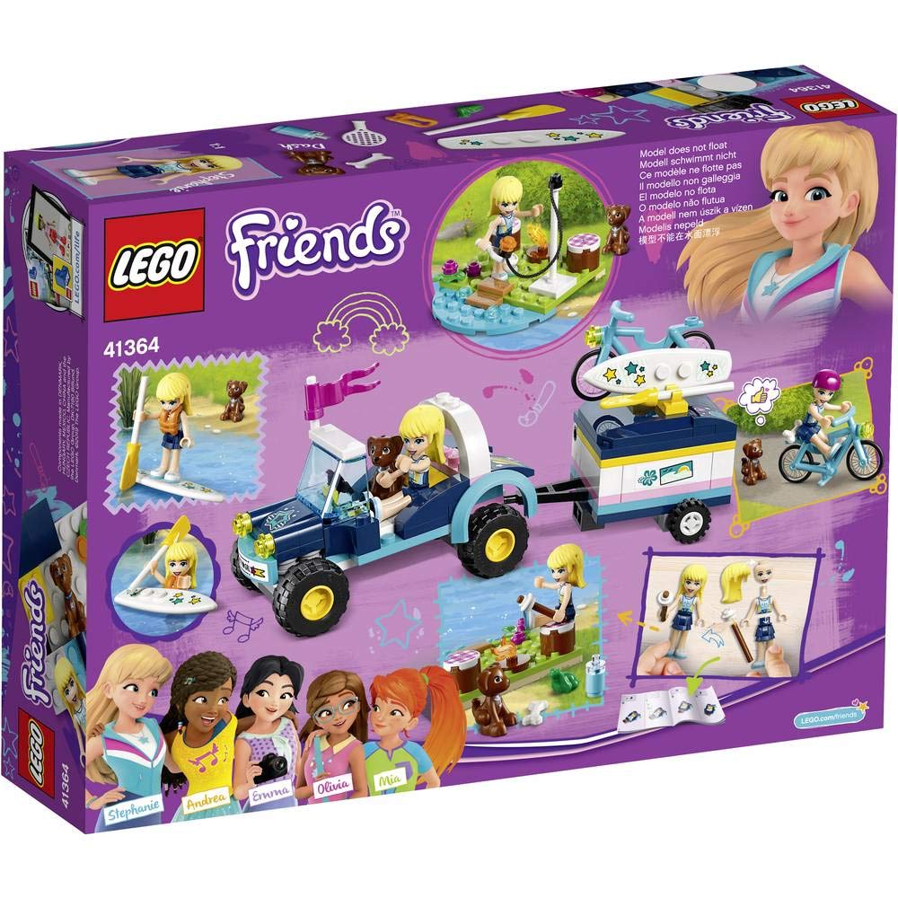 LEGO Friends Stephanie's convertible with trailer 41364