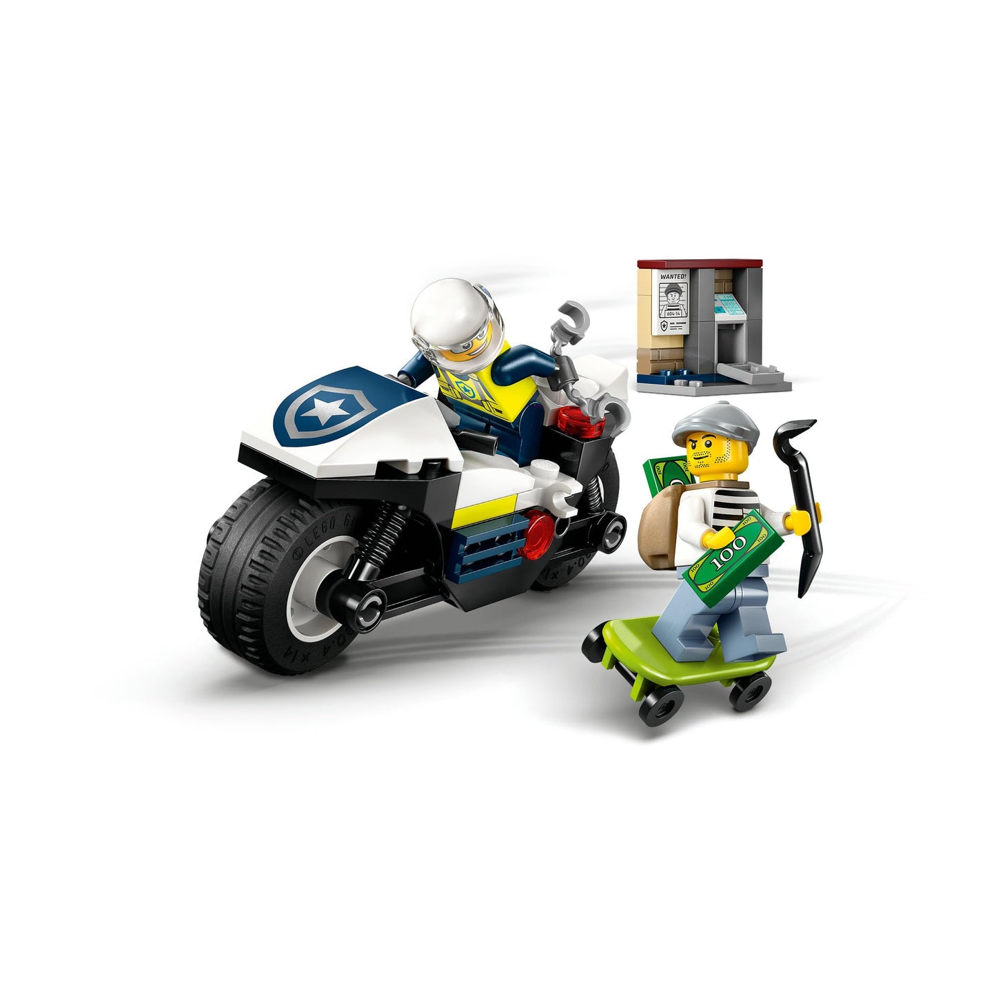 LEGO City Police Motorcycle Chase 60455