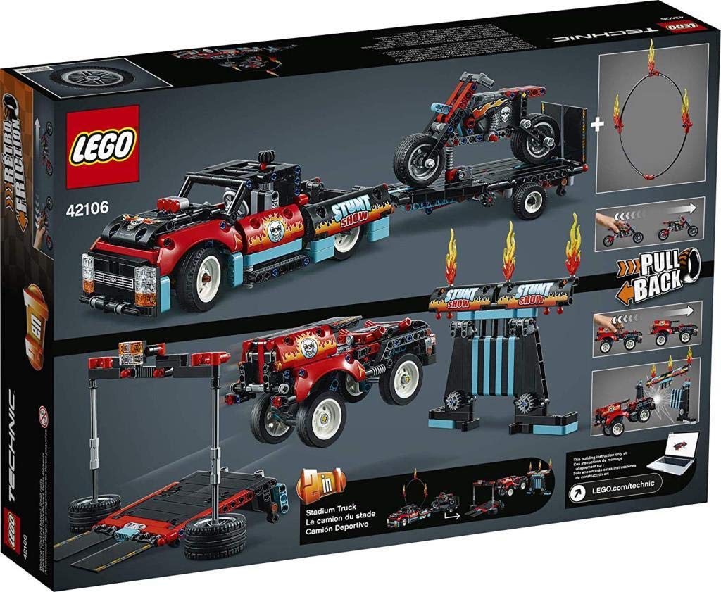 LEGO Technic  Stunt Show Truck & Bike 42106