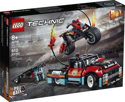 LEGO Technic  Stunt Show Truck & Bike 42106