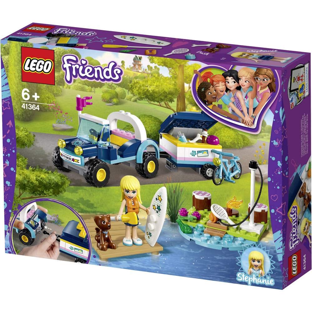 LEGO Friends Stephanie's convertible with trailer 41364