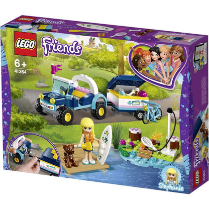 LEGO Friends Stephanie's convertible with trailer 41364