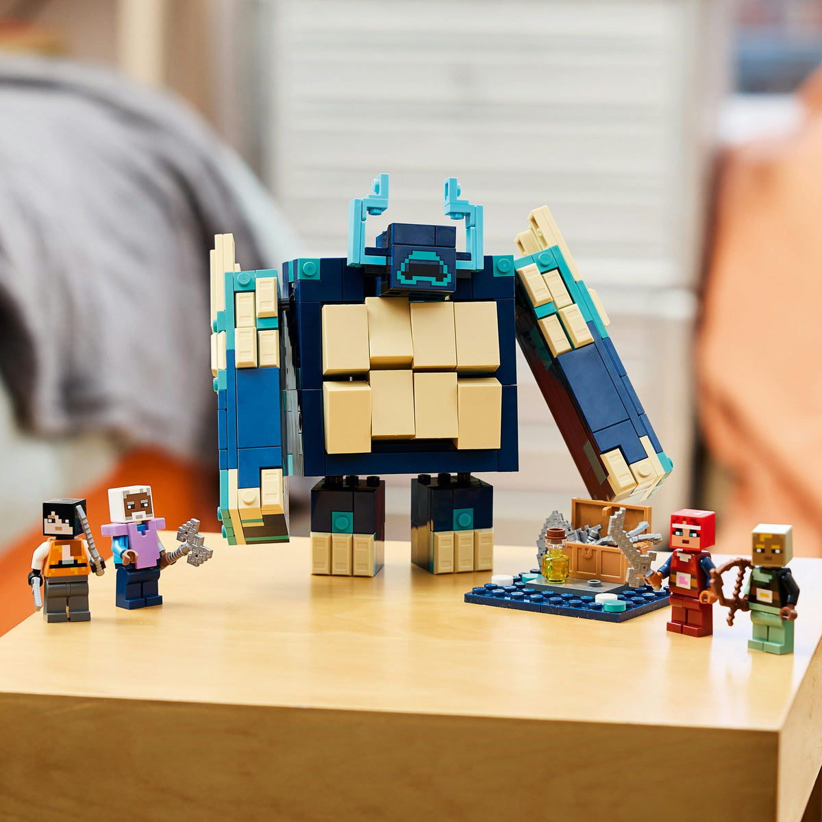 LEGO® Minecraft® The Twisted Warden Battle 21591