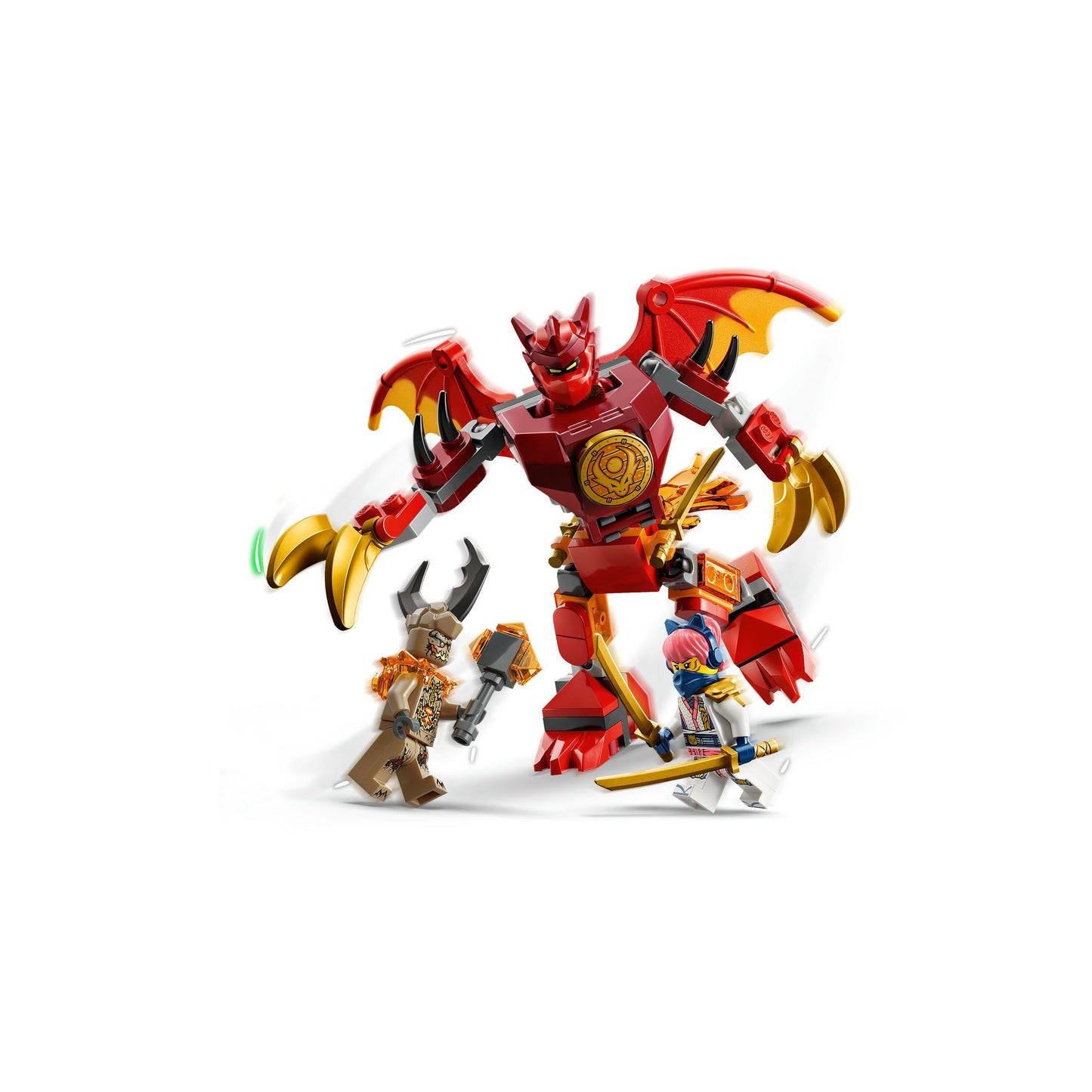 LEGO NINJAGO Kais Dragon Mech Battle Pack 71851