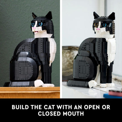 LEGO® Ideas Tuxedo Cat 21349