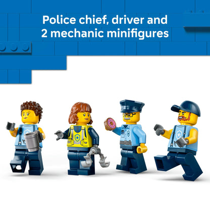 LEGO City Custom Police Car Garage 60457
