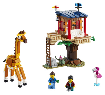 LEGO Creator 3in1 Safari Wildlife Tree House 31116