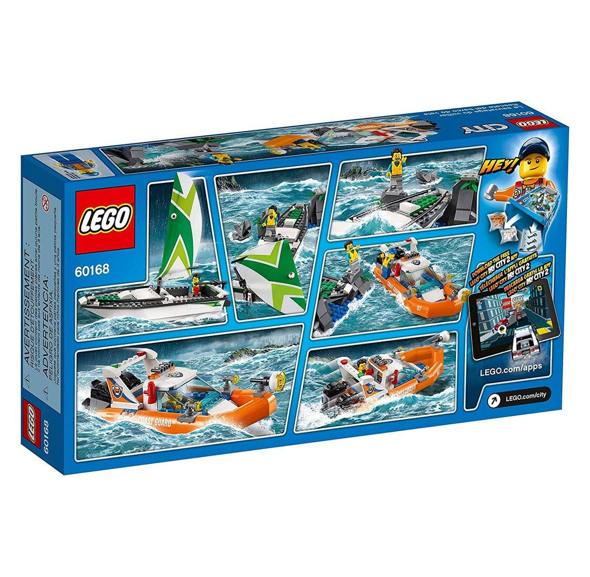 LEGO City Sailboat Rescue 60168