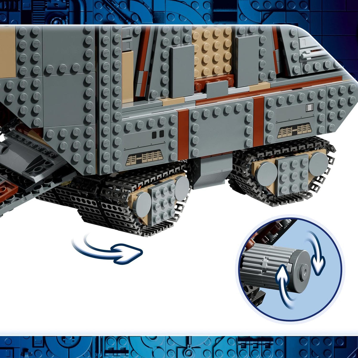 LEGO Star Wars Offworld Sandcrawler™ and Mudhorn 75453