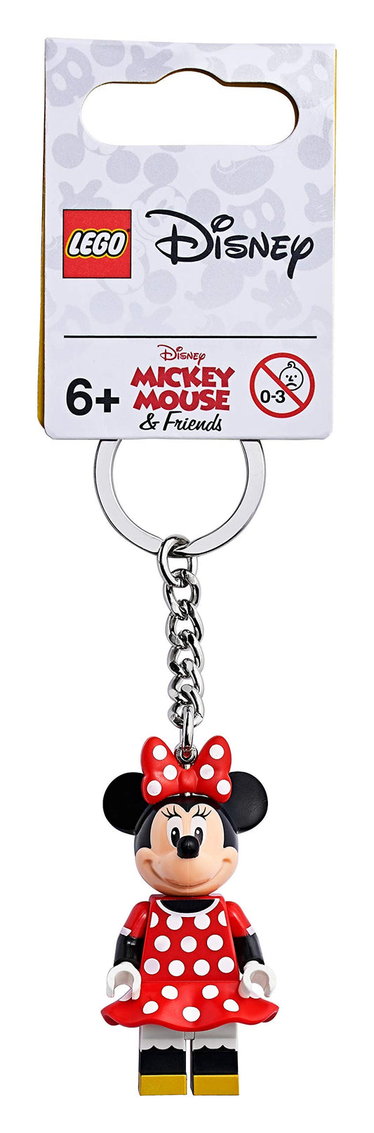 LEGO Disney Minnie Mouse Minifigure Keychain 853999