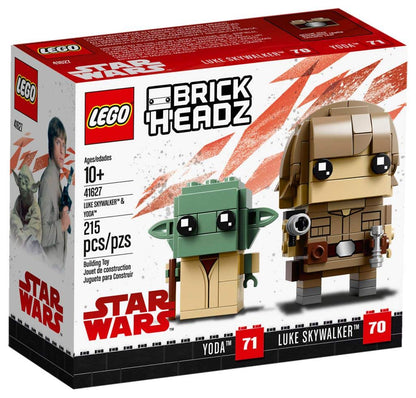 LEGO BrickHeadz Luke Skywalker & Yoda 41627