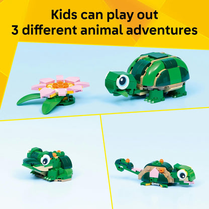 LEGO Creator 3 in 1 Turtle with a Water Lily Flower 31377