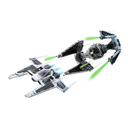 LEGO® Star Wars™ Mandalorian Fang Fighter vs. TIE Interceptor™ 75348