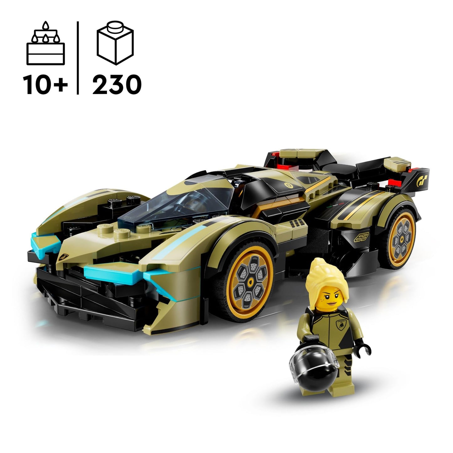 LEGO® Lamborghini Lambo V12 Vision GT Super Car 76923