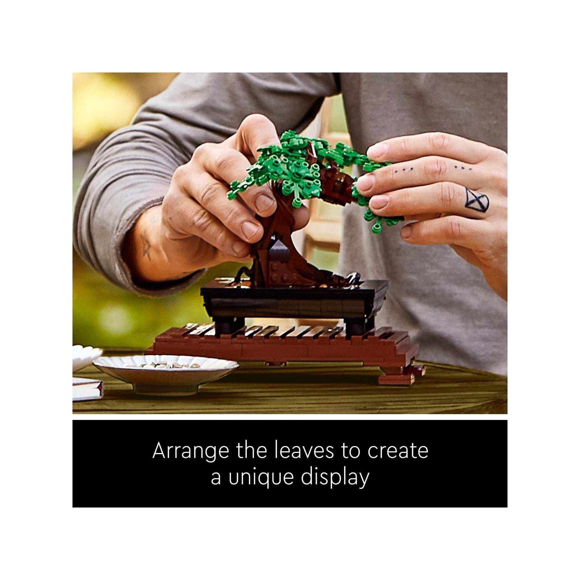 lego icons bonsai tree building set 10281 LEGO ICONS Botanicals 10281 Bonsai Tree