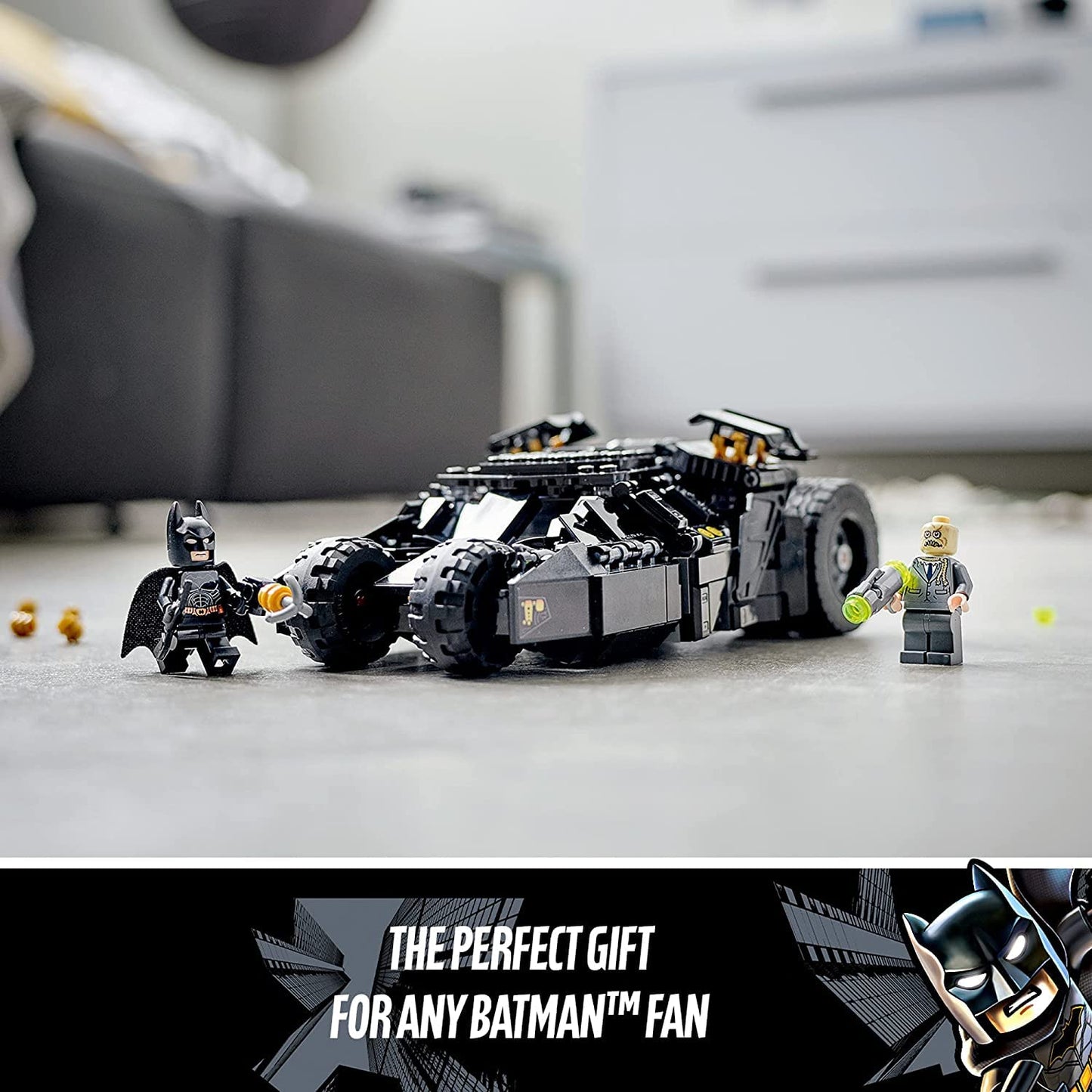 LEGO® Super Heroes DC Batman™ Batmobile™ Tumbler: Scarecrow™ Showdown 76239 Building Kit with Batman and Scarecrow Minifigures