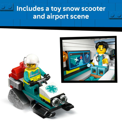 LEGO City Emergency Air Ambulance Plane 60465