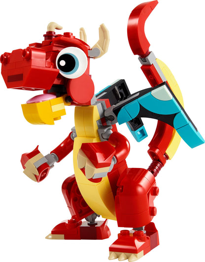 LEGO Creator 3 in 1 Red Dragon Toy 31145