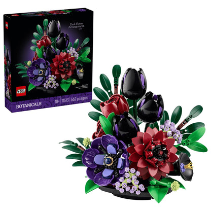 LEGO Botanicals Dark Flower Arrangement Set 11513
