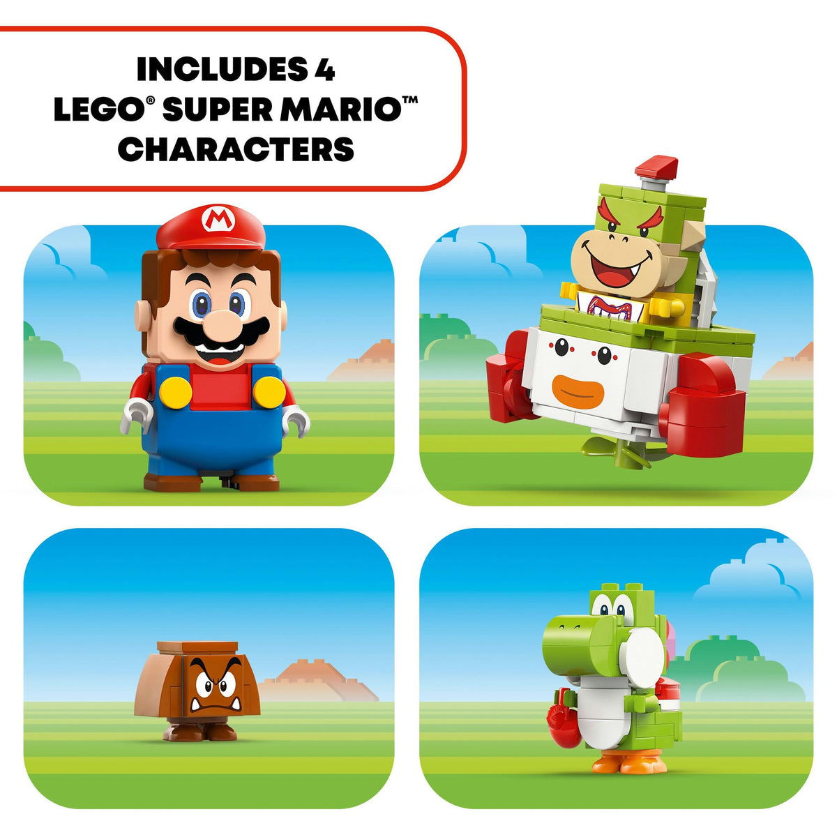 LEGO® Super Mario Bowser Jr.’s Clown Car Model 71439